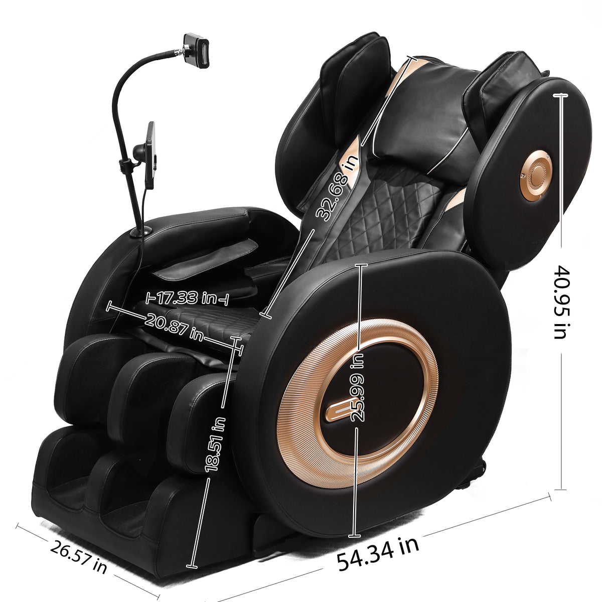 Massage Chair Recliner With Zero Gravity