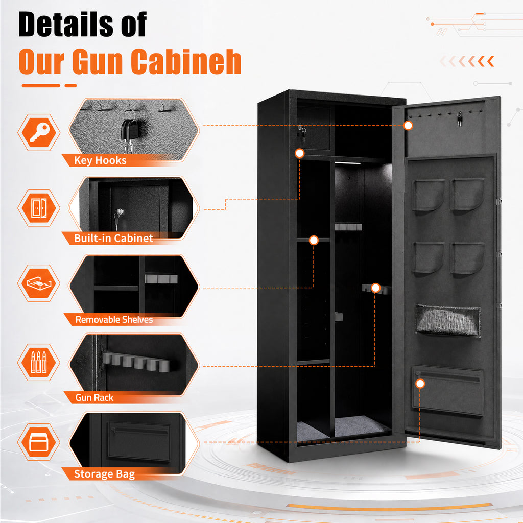 Biometric Large Gun Safe