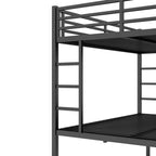Metal Queen Over Queen Bunk Bed