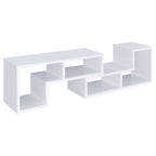 White Convertible Bookcase