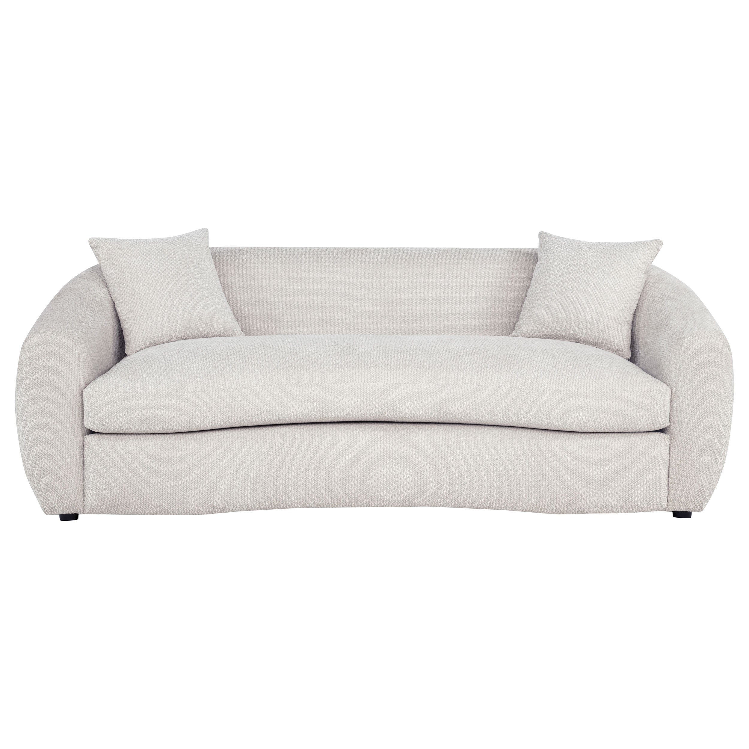 Isabella Fabric Upholstered Sofa Sand-