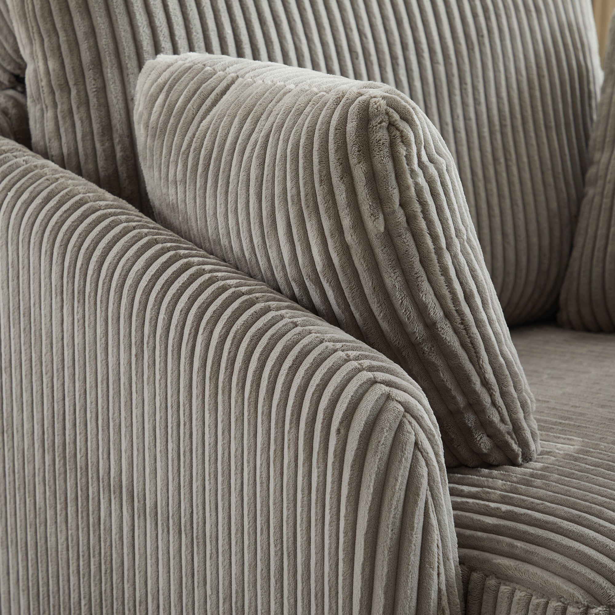 40.55"W Swivel Accent Chair with 2 Throw Pillows