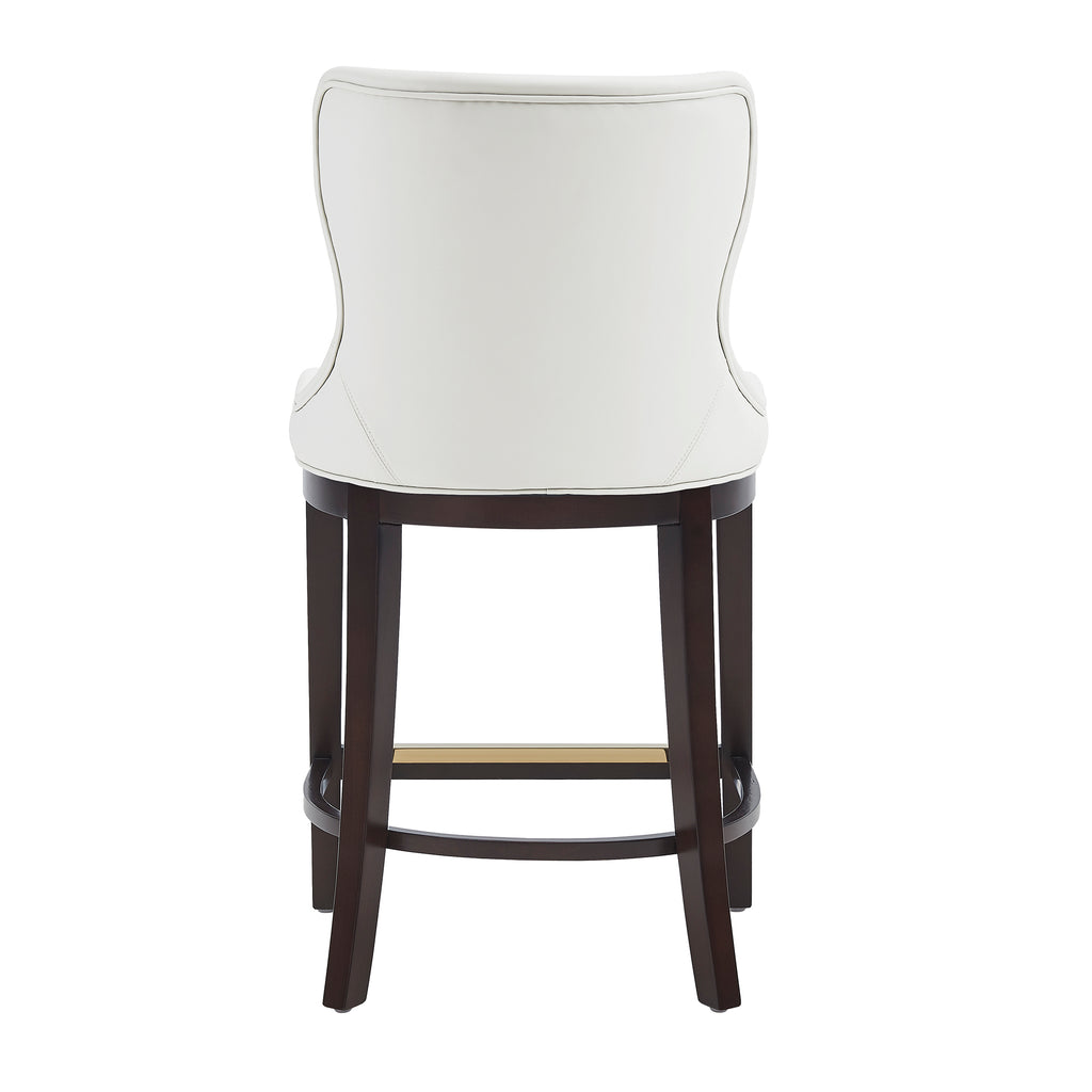 Blair Wood Upholstered Counter Stool