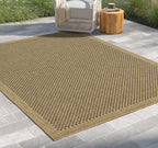 Earth GC_NTL1005 Jute/Mocha Indoor/Outdoor Area Rug