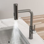 360° Pull-Down Kitchen Faucet with 4 Spray Modes