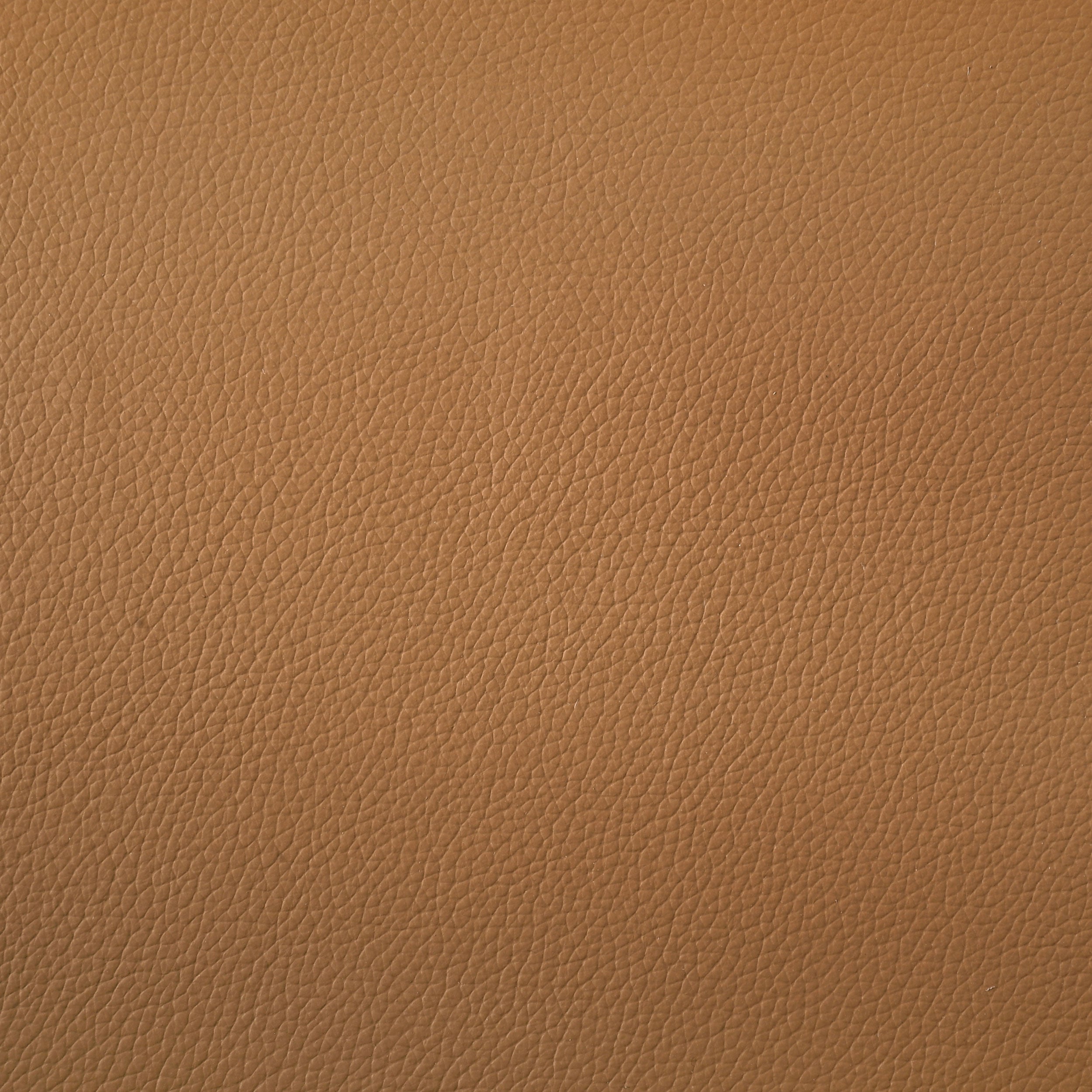 Buxton Top Grain Leather Upholstered Loveseat Orange-