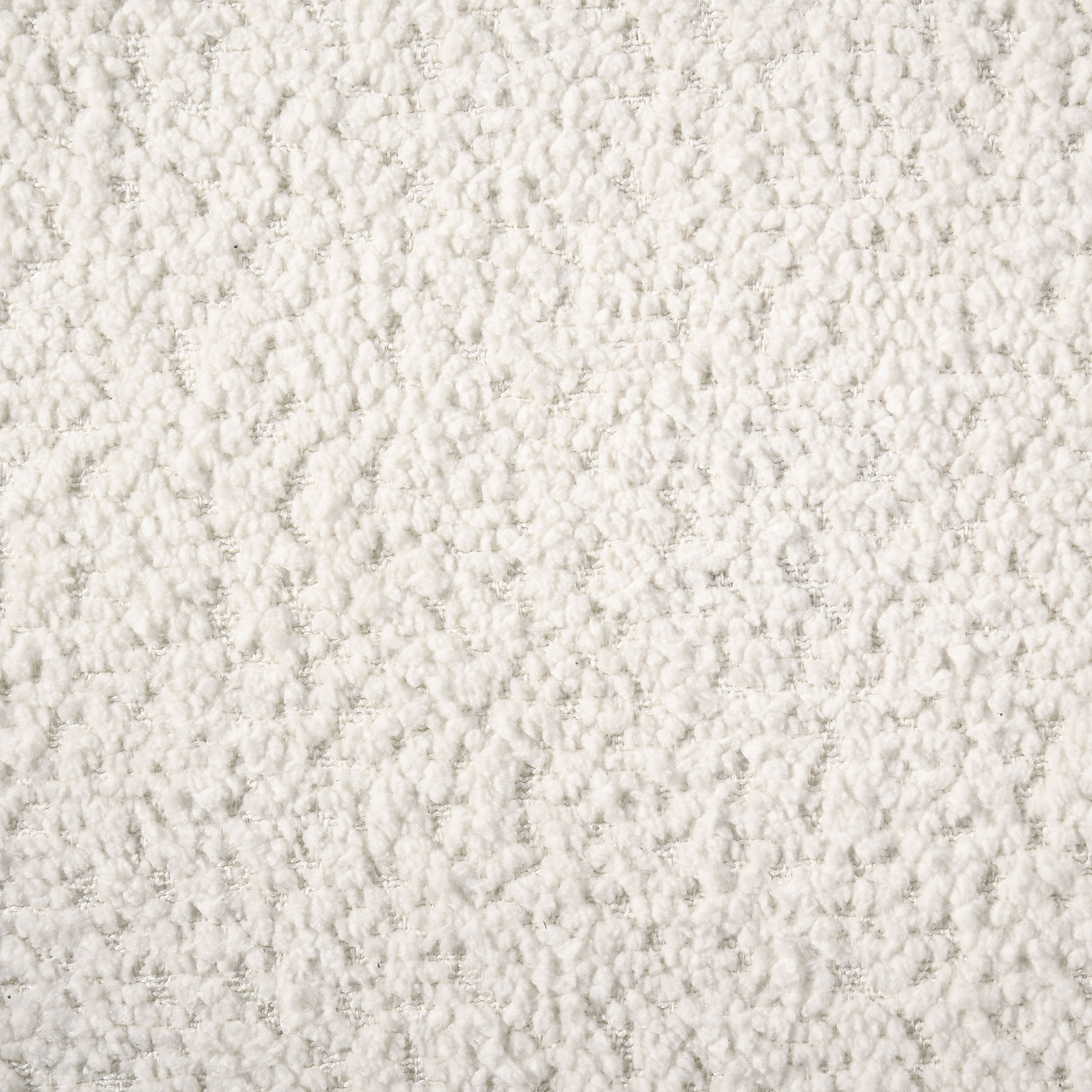 Dorset Fabric Upholstered Round Track Arm Loveseat White-