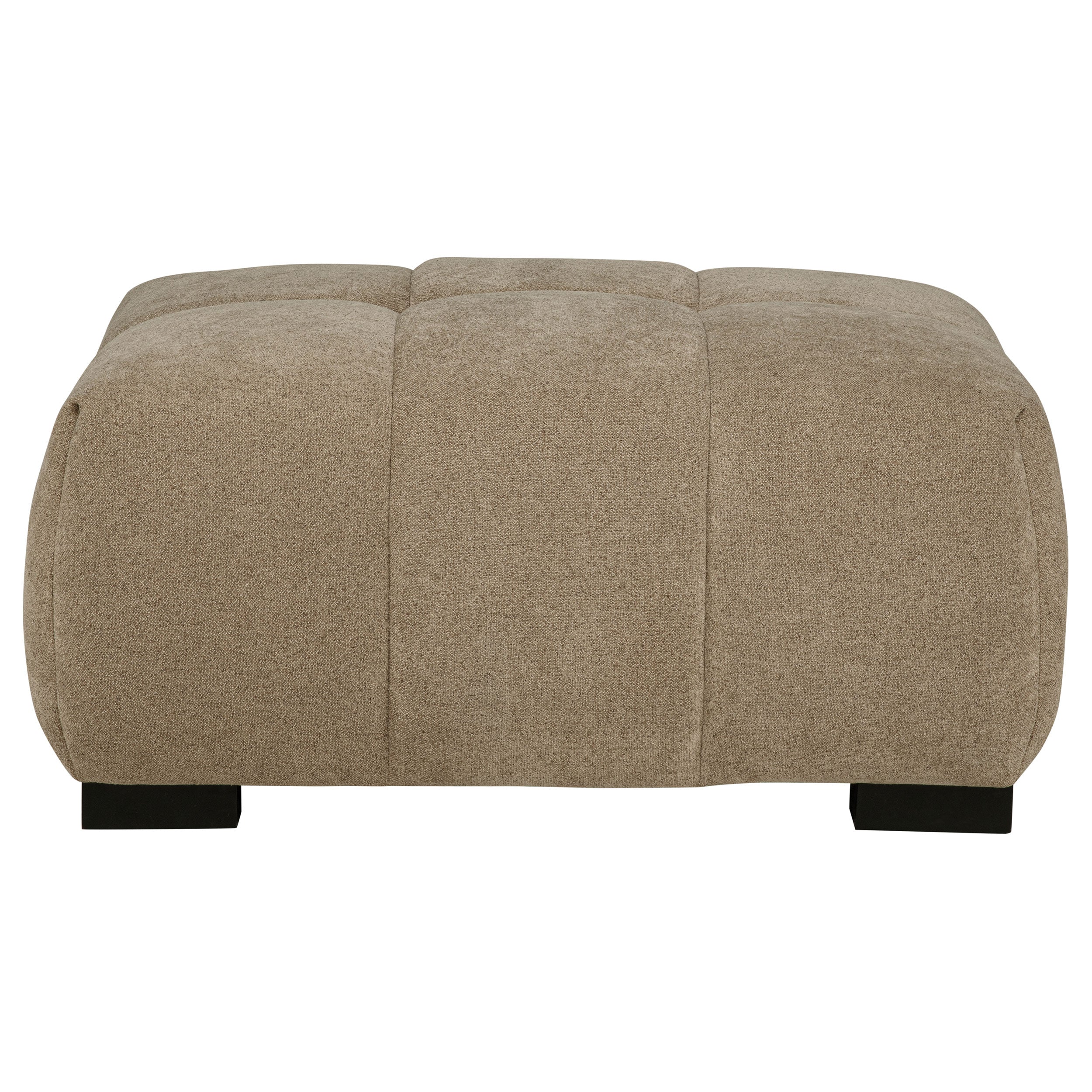 Octavia Upholstered Rectangular Ottoman Camel-
