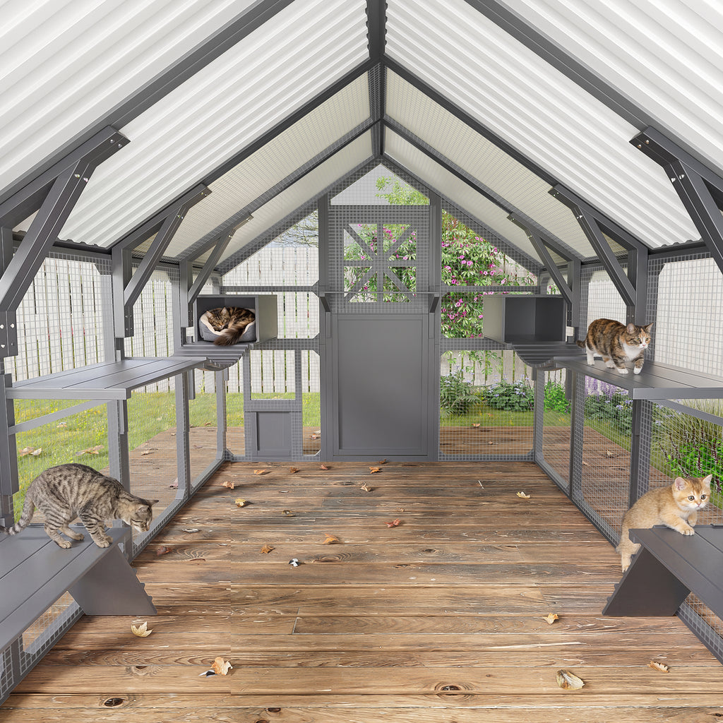 Extra Large Catio Outdoor Cat Enclosure