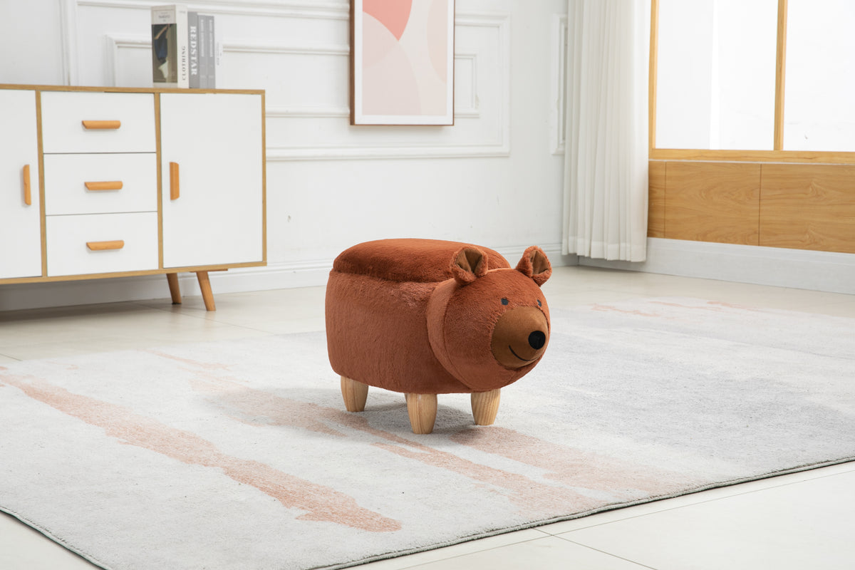 Blake the Bear Storage Ottoman