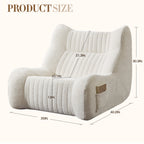 Bean Bag Chair for Adults with Armrests