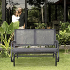 Outsunny 2-Person Outdoor Glider Bench