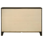 Clement Dark Cocoa 6-Drawer Dresser Cabinet