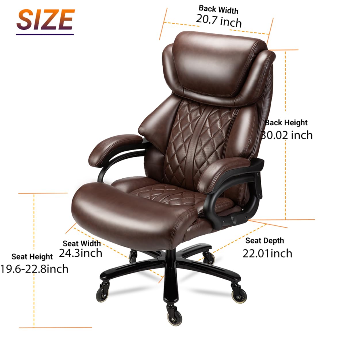 Big and Tall Office Chair for Heavy People
