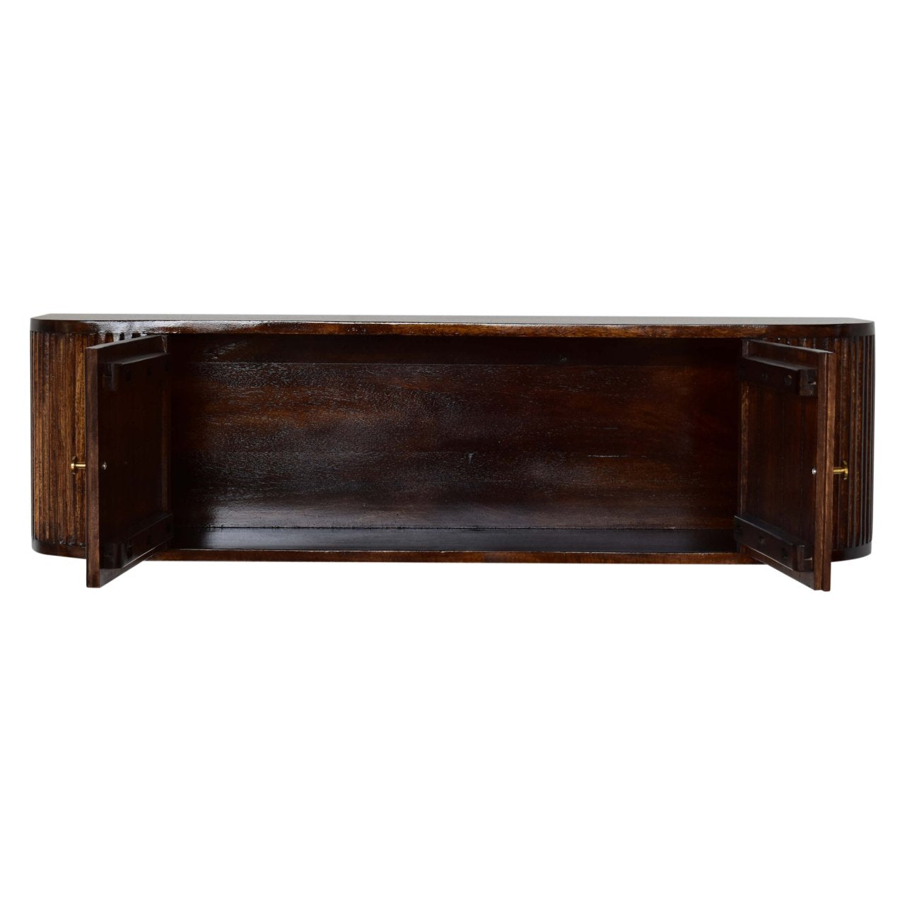 Solid Wood Chunky Chestnut Floating Bedside