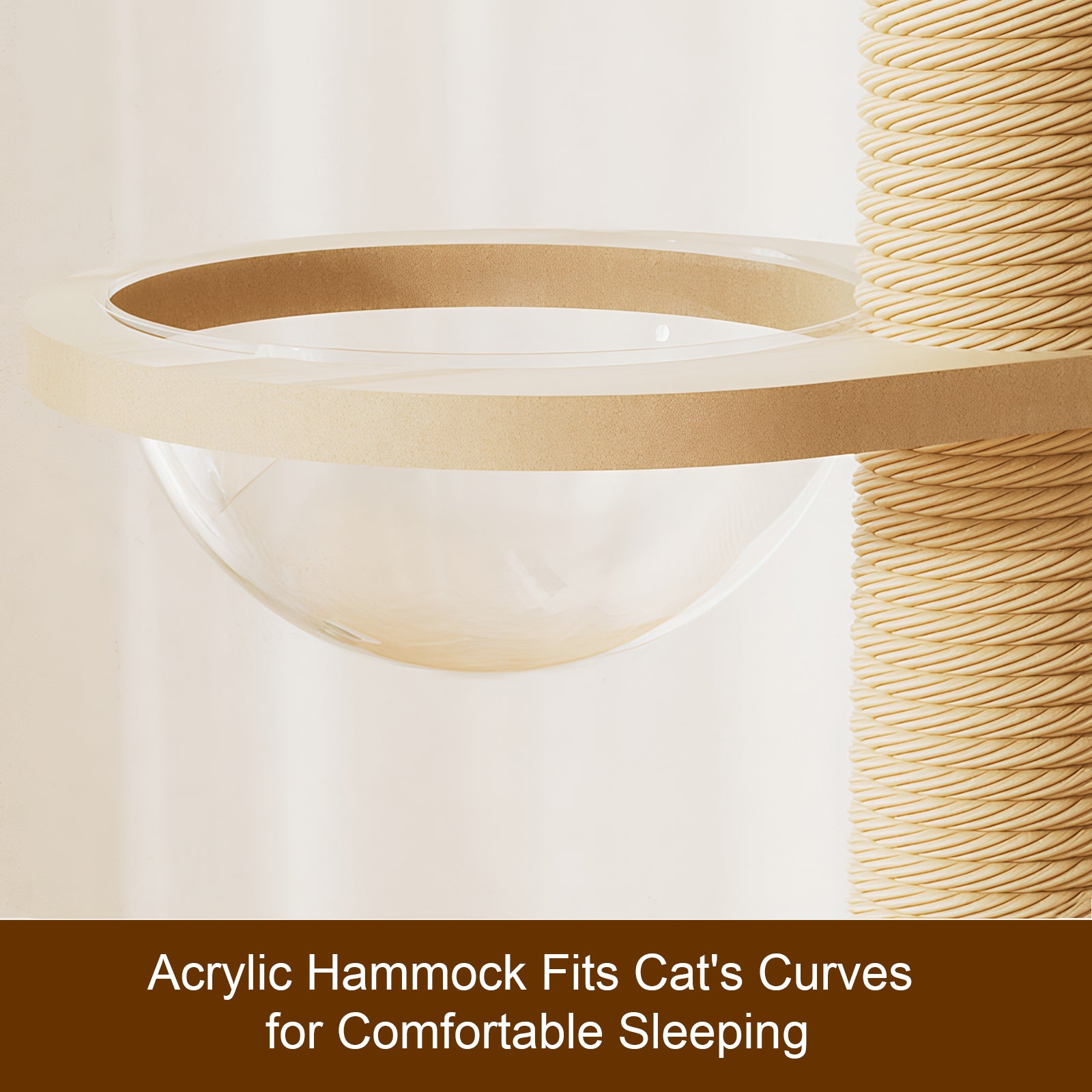 Floor to Ceiling Cat Tree with Scratching Post