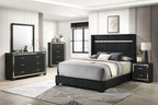 Modern 1pc Glam 6-Drawer Dresser