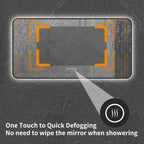 LED Bathroom Mirror - 48 x 24 Inch