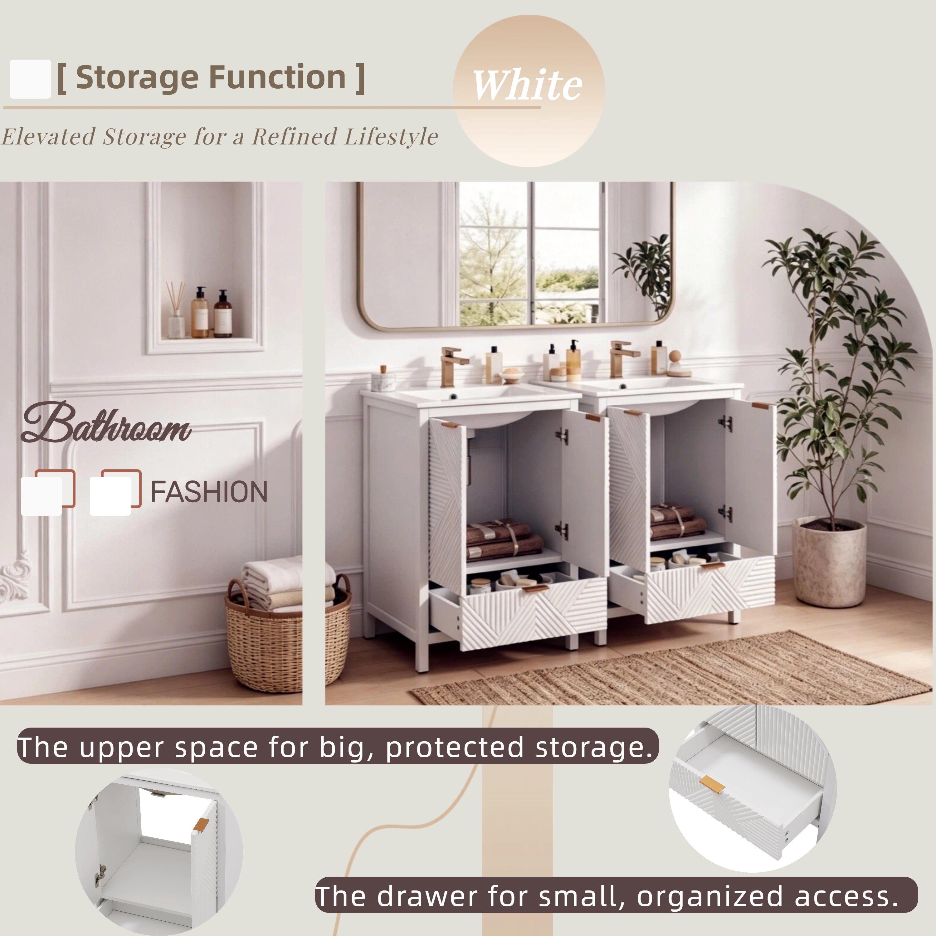 48" Bathroom Vanity Set