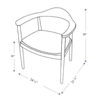 Kelly Mid-Century Modern Dining Chair
