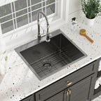 Drop In Laundry Utility Sink - Premium Stainless Steel