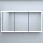 60 Inch W x 30 Inch H Rectangular LED Bathroom Mirror