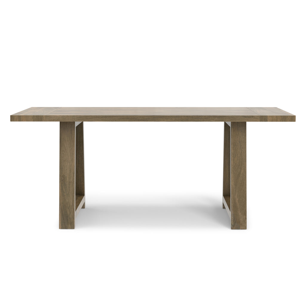 Whitley 72 Inch Wide Solid Mango Farmhouse Dining Table