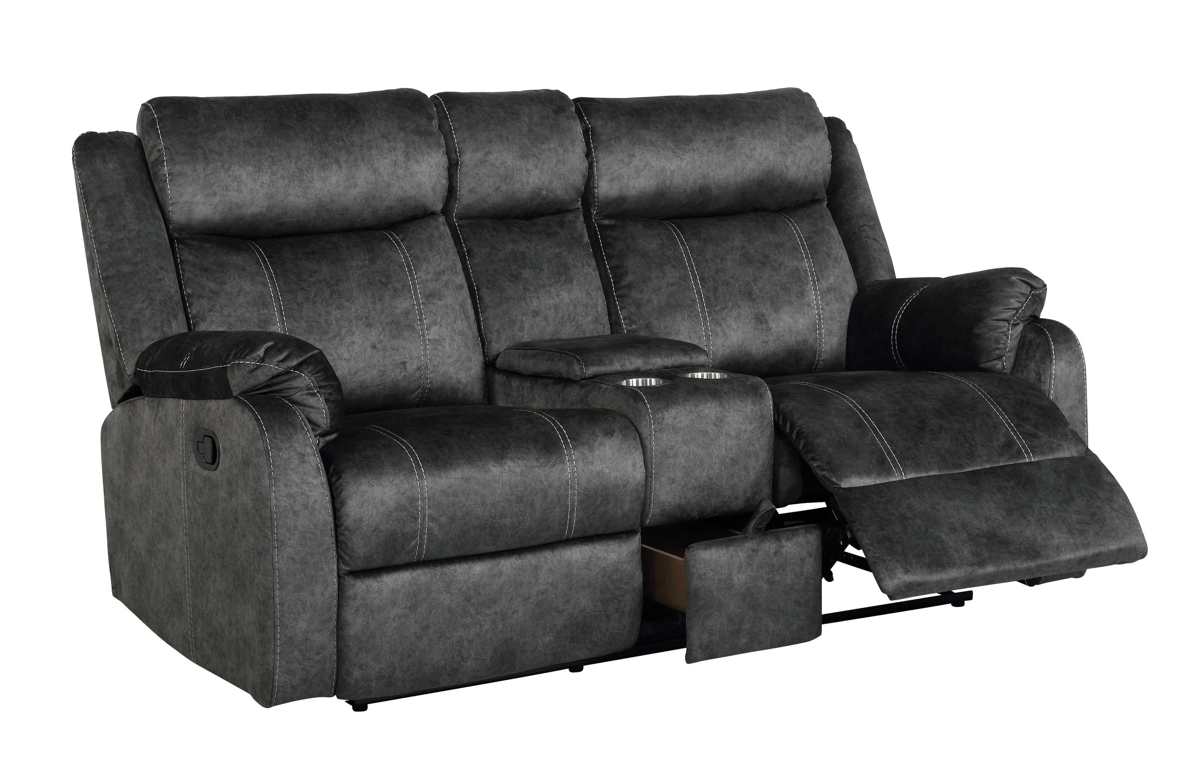 Sonet Domino Granite Loveseat