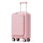 4-Piece Luggage Set with USB Charging Ports