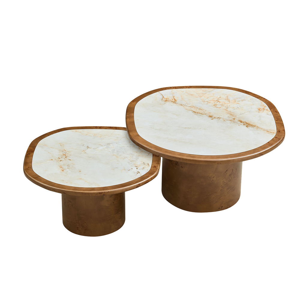 Irregular Coffee Table Set