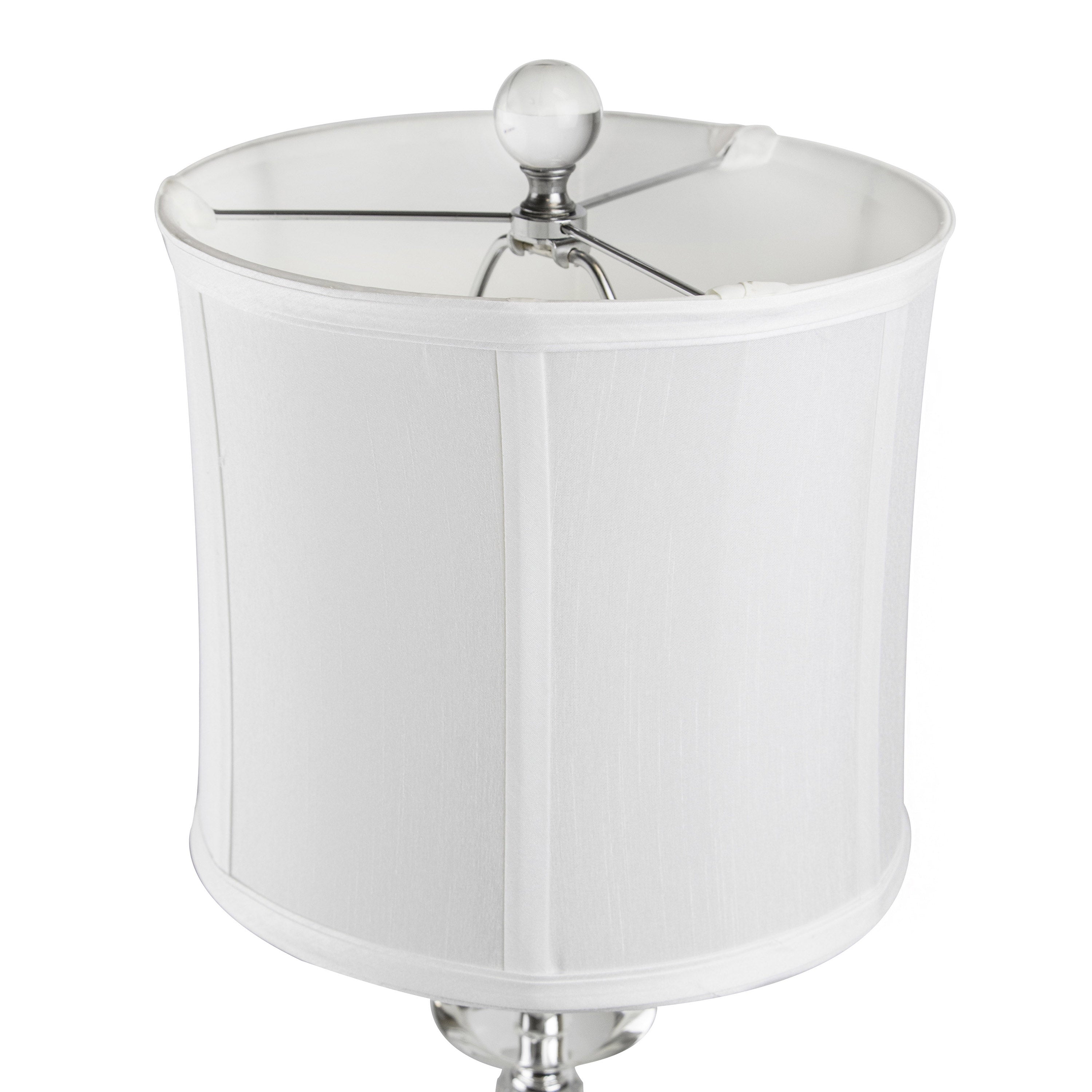 Karat 25.5" Contemporary Crystal Table Lamp
