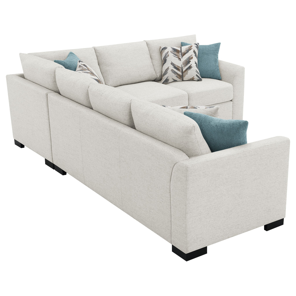 Radison Greige Upholstered Sectional Sofa