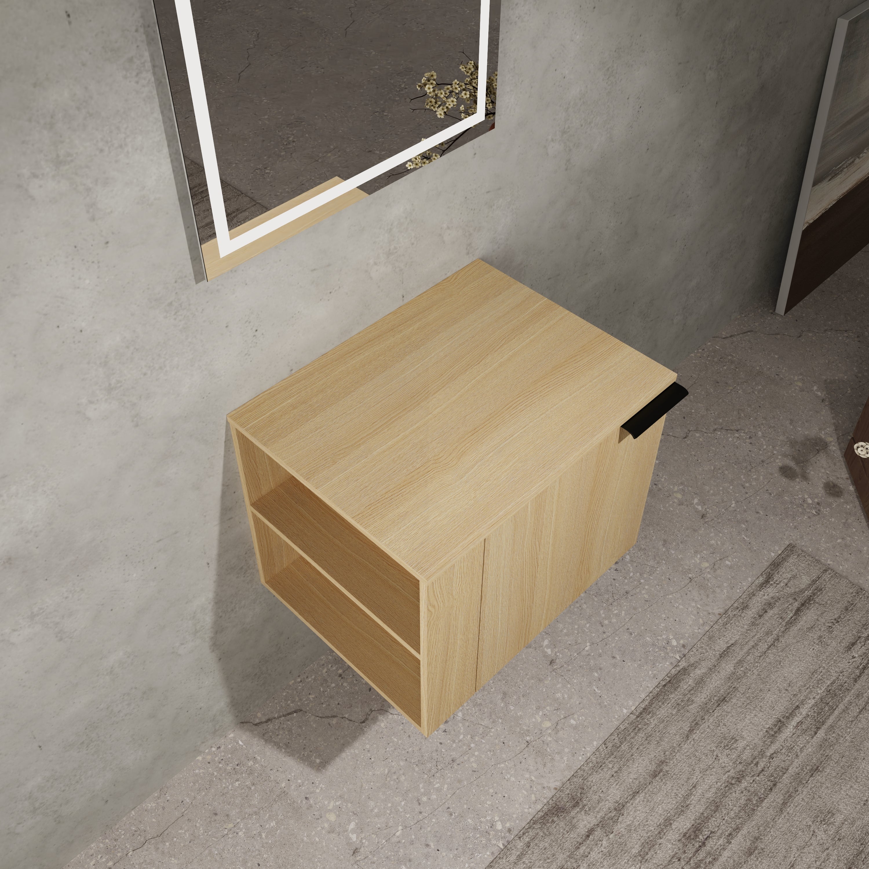 24" Bathroom Vanity Sink Combo for Big Spaces