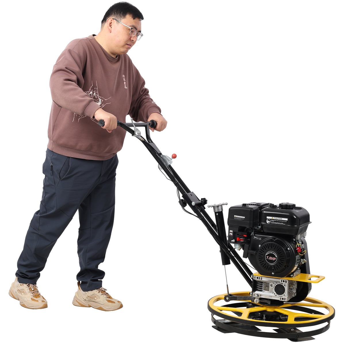 Power Trowel, 22.5" Walk-Behind Cement Trowel