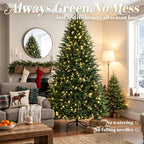 Festive Easy-Setup Artificial Christmas Tree