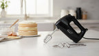 250-Watt 5 Speed Electric Hand Mixer with Whisk Attachment & Traditional Beaters