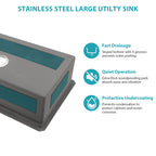 26 Inch Undermount Stainless Steel Kitchen Sink
