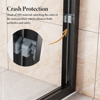 Semi-Frameless Double Sliding Shower Door