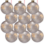 D3" Christmas Ball Ornaments - Set of 12