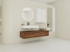 60 Inch Wall-Mounted Bathroom Vanity