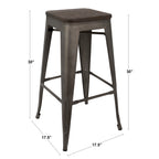 Stackable Barstool in Vintage