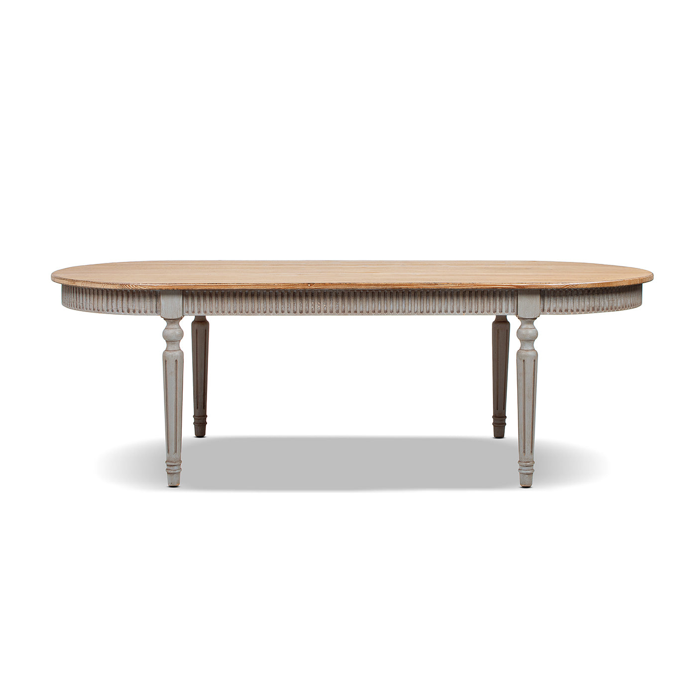 Colette 94" Reclaimed Wood Oval Dining Table