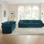 Sofa Set of 2 Chenille Couch, 2+3 Seater Sofa Set