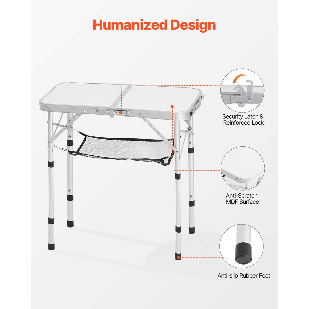 2ft Folding Portable Camping Table