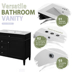 36'' Bathroom Vanity with Medicine Cabinet