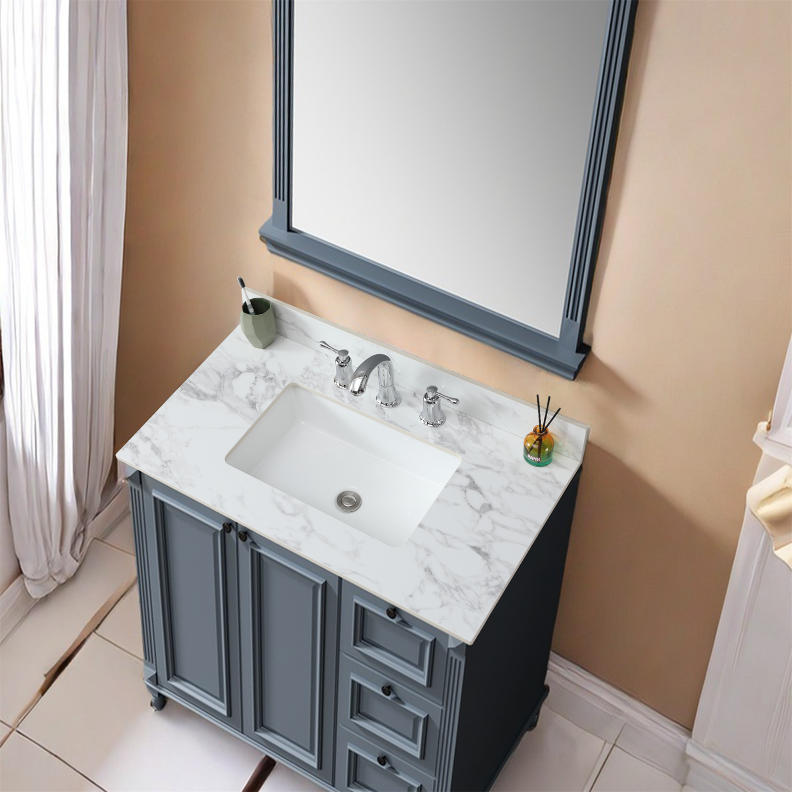 37"x22" Bathroom Vanity Top