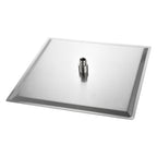 10" Square Rainfall Shower Head, Wall/Ceiling Mounted, Brushed Nickel