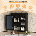 30'' x 28'' Bathroom Medicine Cabinet with Mirror