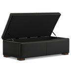 Gabbie 48 Inch Wide Rectangular Storage Ottoman
