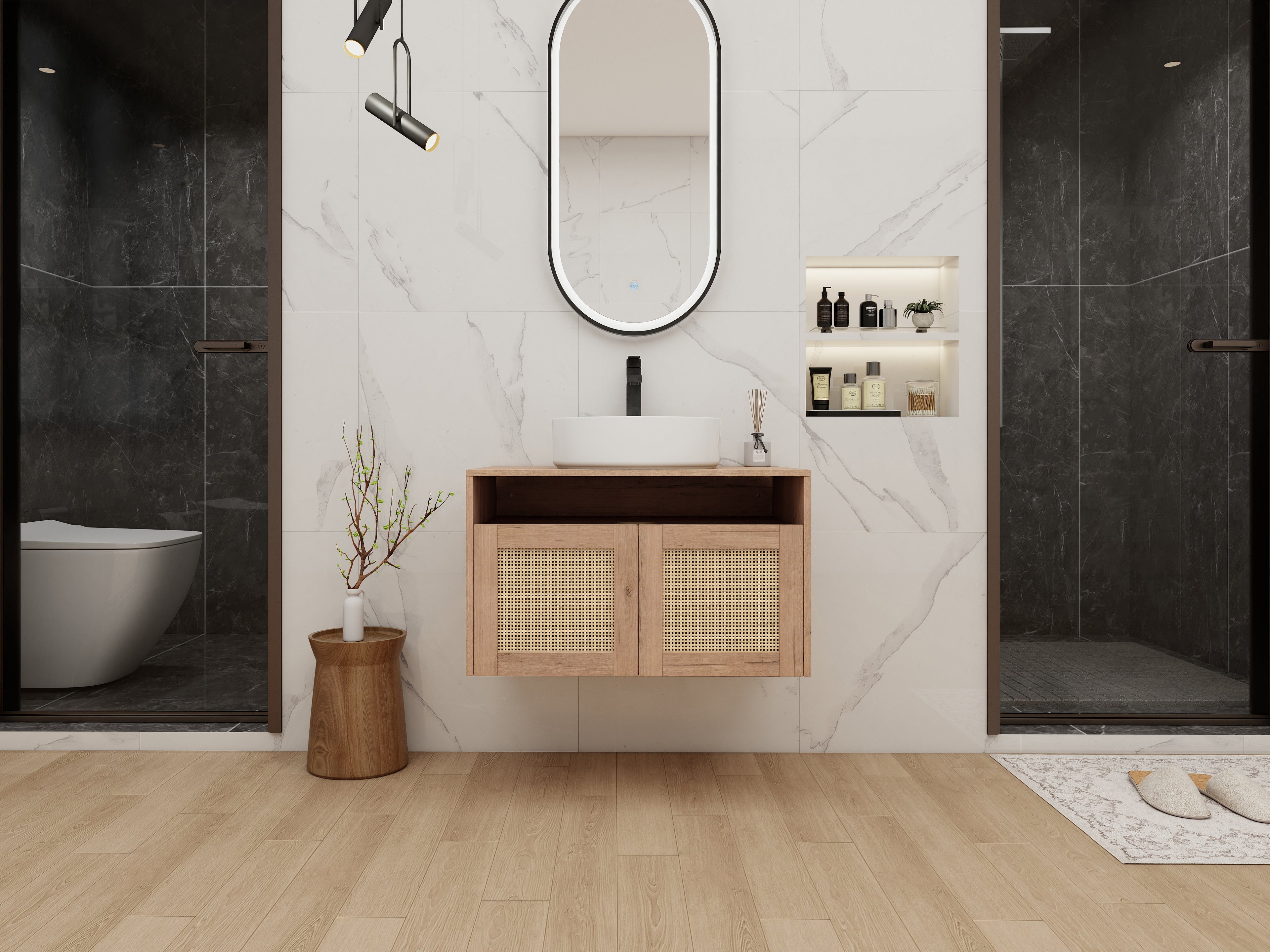 30" Bathroom Vanity with Modern Design